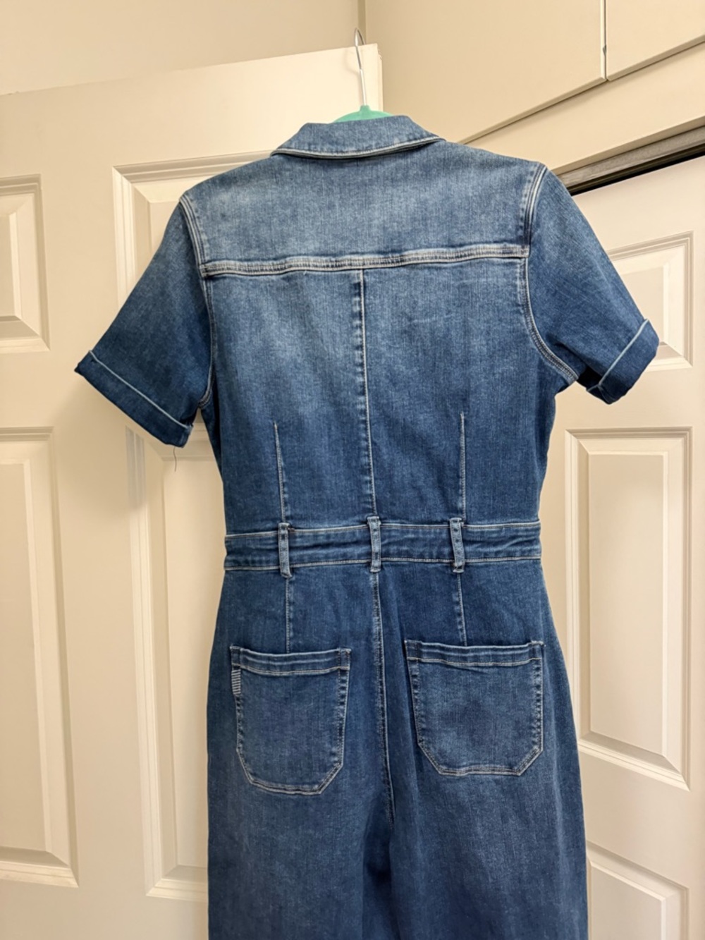 Paige Jeans Carly Denim Jumpsuit size 8 Medium - Picture 8 of 10
